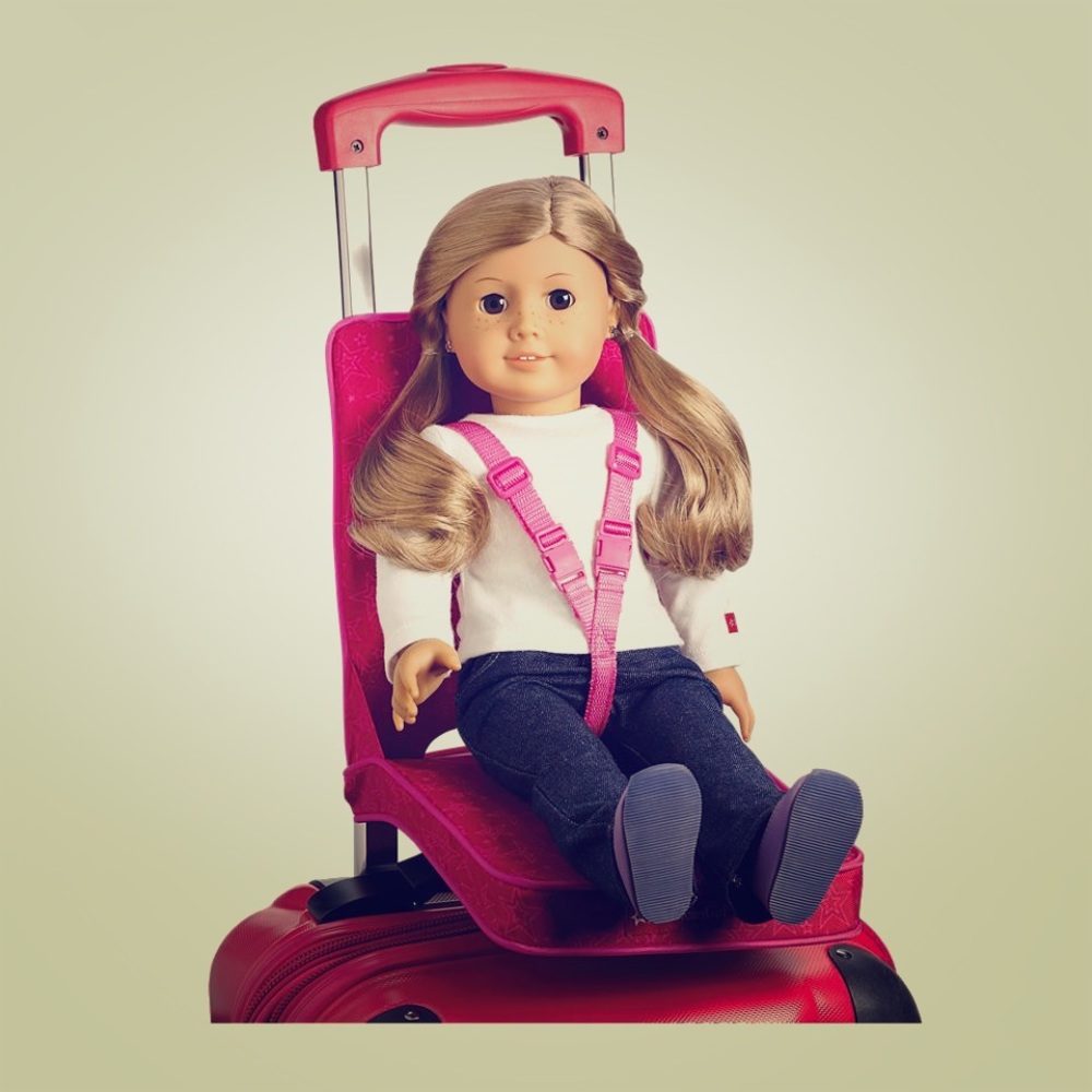 American girl doll travel chair
